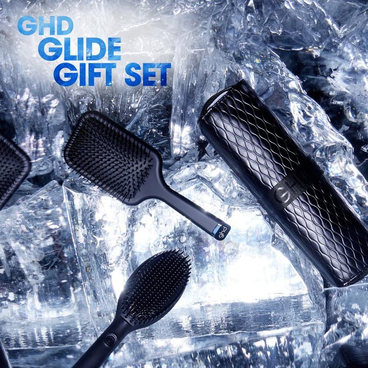 Image du produit ghd Iced Luxe Collection - Coffret cadeau Glide - Brosse lissante à chaud (Brosses lissantes)
