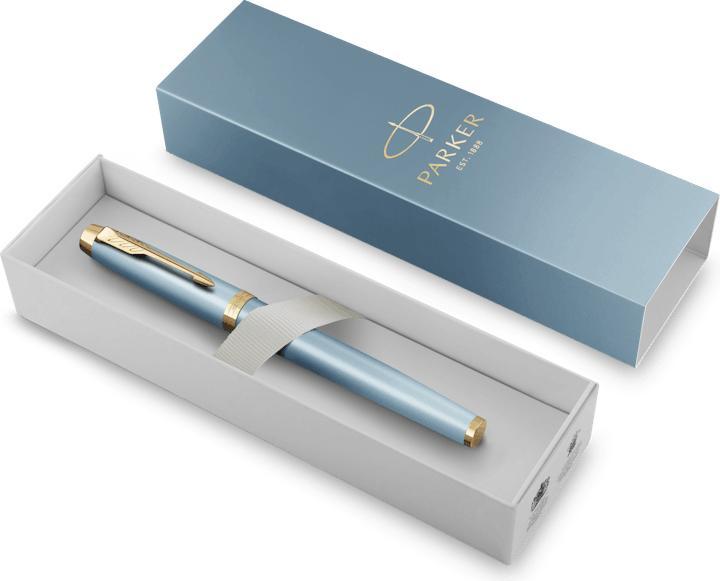 Image du produit Parker Pen Stylo Plume Parker IM Writing Rituals Vert, trait. F (Turquoise, 1 x)