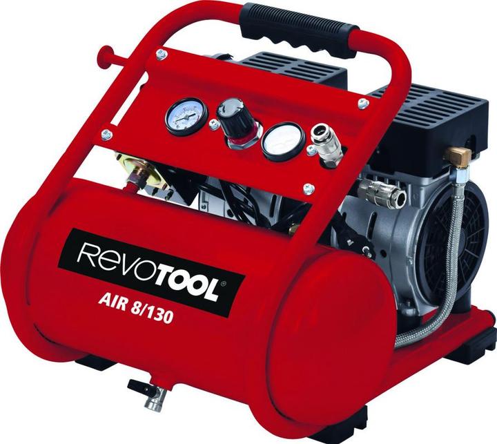 Image du produit Revotool Compresseur AIR 8/130 (9 bar, 8 l)