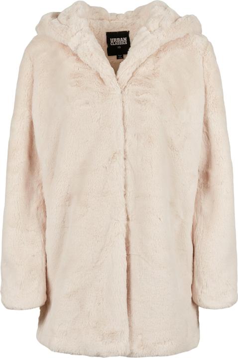 Urban Classics Ladies Hooded Teddy Coat