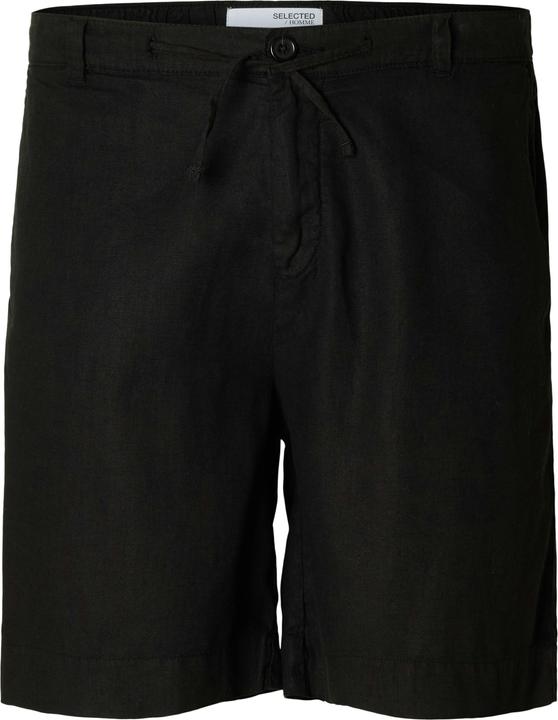 Selected Homme Loose Fit Shorts aus Leinengemisch