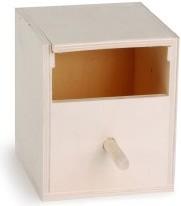Fauna CASSETTA NIDO IN LEGNO APERTA 10,5X10,5