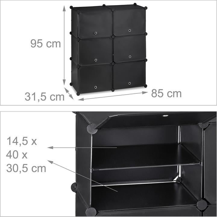 Produktbild Relaxdays Stan (85 x 31.5 x 95 cm)