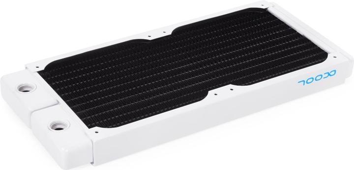 Produktbild Alphacool RAD HPE-30 Full Copper 240mm Radiator - White (120 mm)