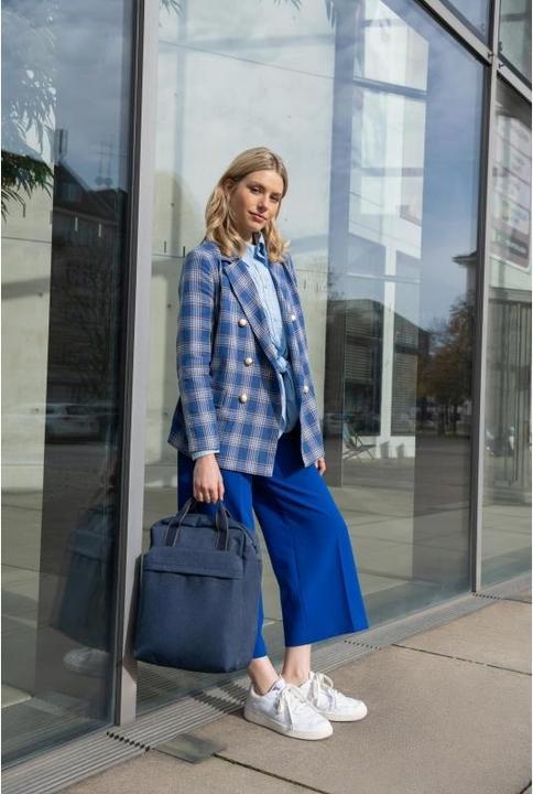 Image du produit reisenthel Sac à dos Allday M Herringbone Dark Blue (15 l)
