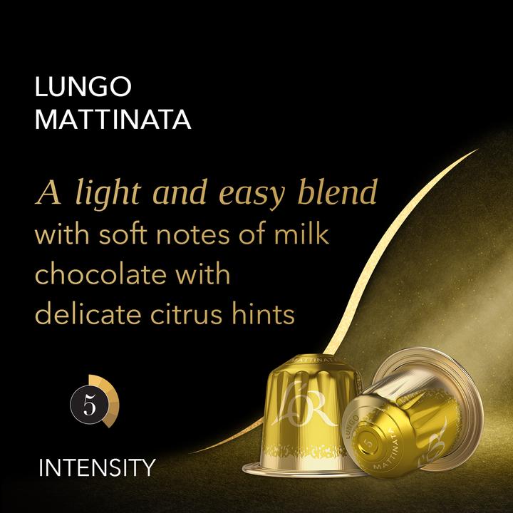 Immagine prodotto L’OR Espresso Capsule di caffè Espresso Lungo Mattinata 10 pezzi (10 x Porta.)
