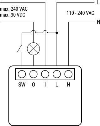 Immagine prodotto Shelly 1 Mini Gen3 (Attuatore dell'interruttore)