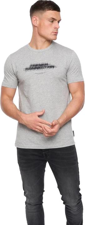 Actual product image French Connection Mens Double Logo T-Shirt (L)