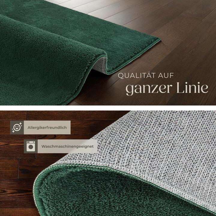 Produktbild tectake Kurzflorteppich Soft Zone (60 x 110 cm)