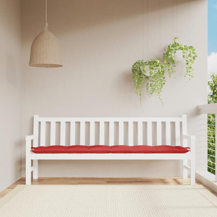 Actual product image VidaXL Garden bench cushion O x ford fabric (200 x 50 x 7 cm)