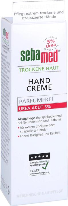 Produktbild Sebamed Trockene Haut Parfumfrei Handcreme Urea 5%, 75 ml Creme (75 ml)