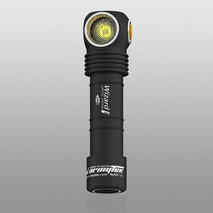 Immagine prodotto ArmyTek Wizard Pro Nichia Magnet USB Lampada multifunzione calda (10.80 cm, 1770 lm)