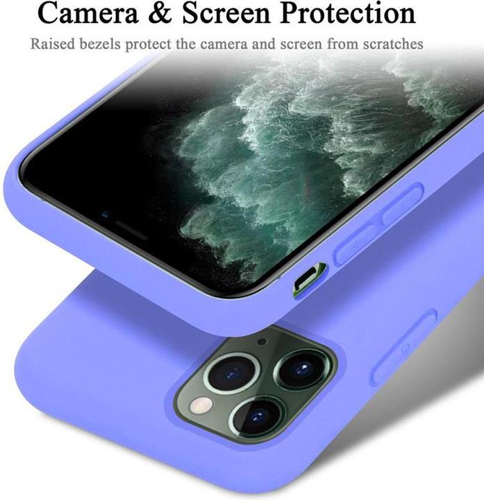 Actual product image Cadorabo TPU Liquid Silicone Case Cover (Apple iPhone 11 Pro Max)