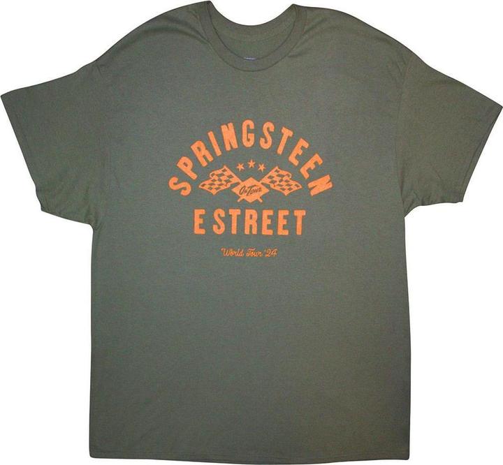 Bruce Springsteen Tour '24 TShirt Rückseitiger Aufdruck (XXL)