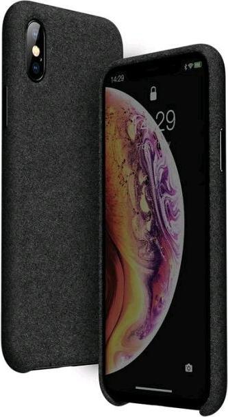 Actual product image Baseus Alcantara Case iPhone Xs Max - Black (Apple iPhone XS Max)