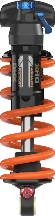 Actual product image Fox DHX FS 2pos-Adj Trunnion shock absorber (205 mm, 12300 mm)