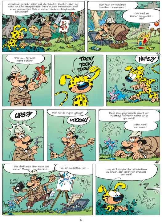 Image du produit Marsupilami 33: Die Orchidee der Chahutas (Allemand, Dugomier, André Franquin, 2023)