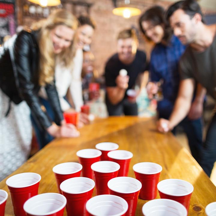 Actual product image Relaxdays Beer pong set