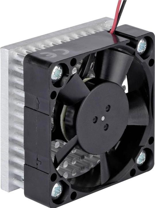 Actual product image SEPA HX40J12-014 Axial fan 12 V/DC (L x W x H) 40 x 40 x 25 mm (40 mm)