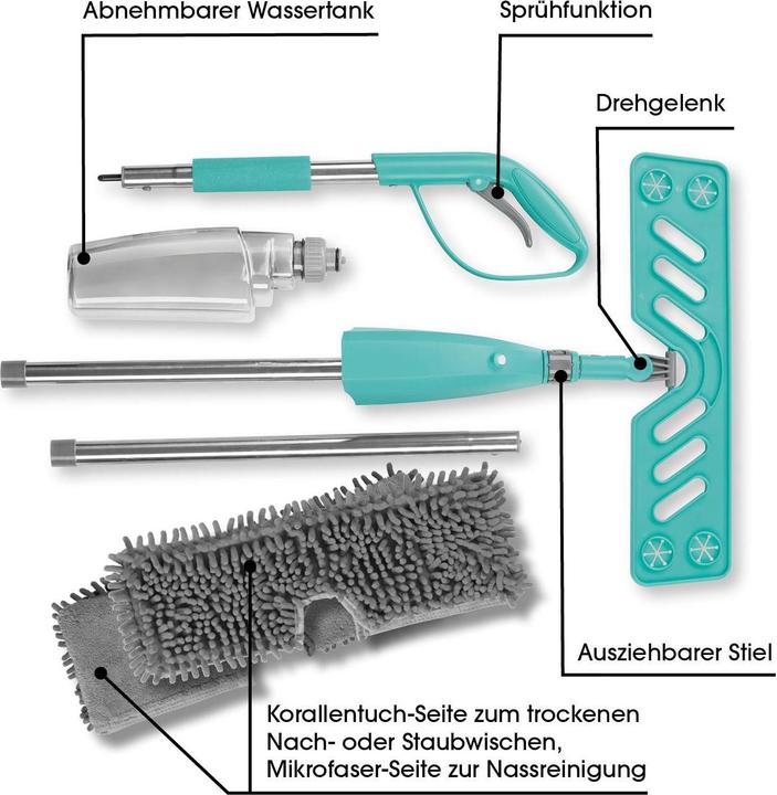 Produktbild CleanMaxx Bodenwischer-Set (3 Stk.)