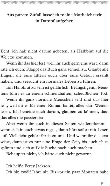 Actual product image Thieves in Olympus (German, Rick Riordan., 2010)
