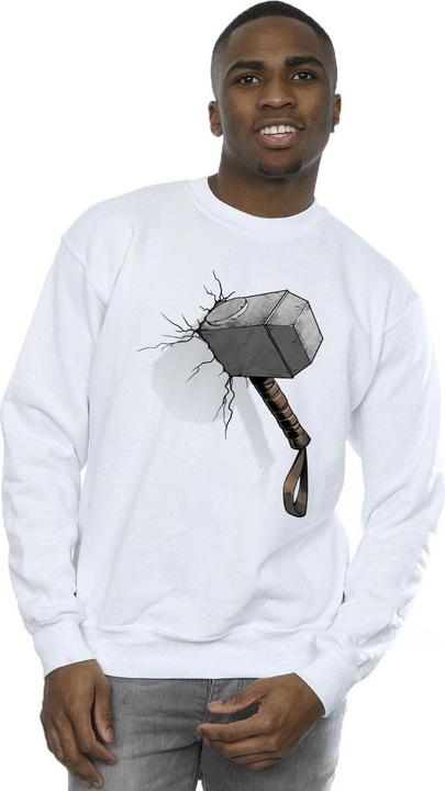 Produktbild Marvel Thor Hammer Crack Sweatshirt (M)