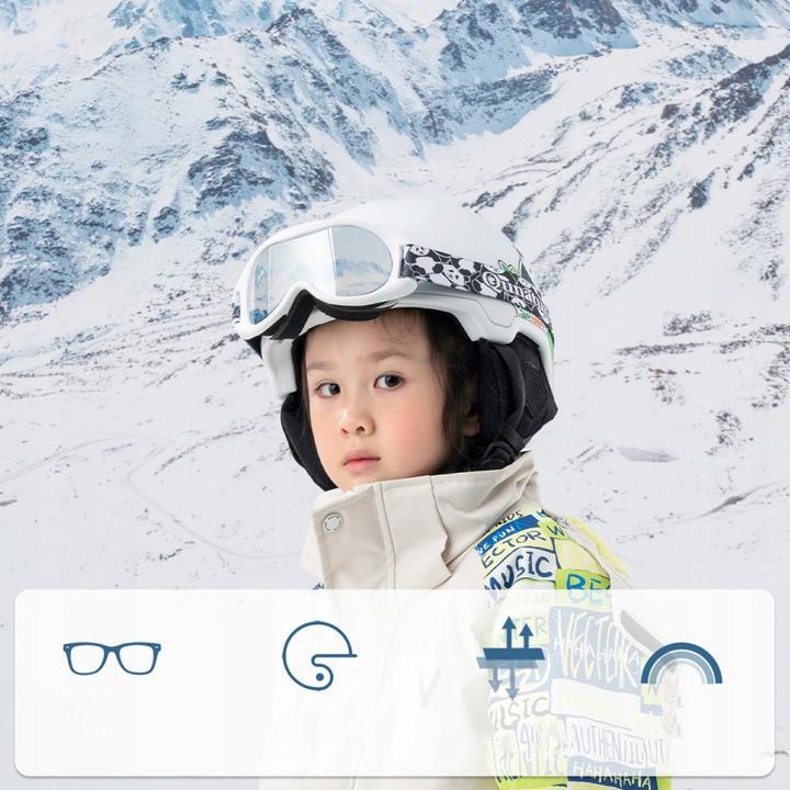 Produktbild Qunature The others Panda Ski Goggles for Kids - Black/White