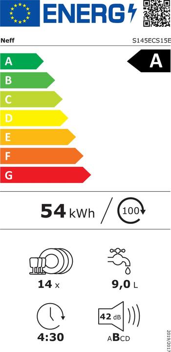 Energie-Label Neff S145ECS15E
