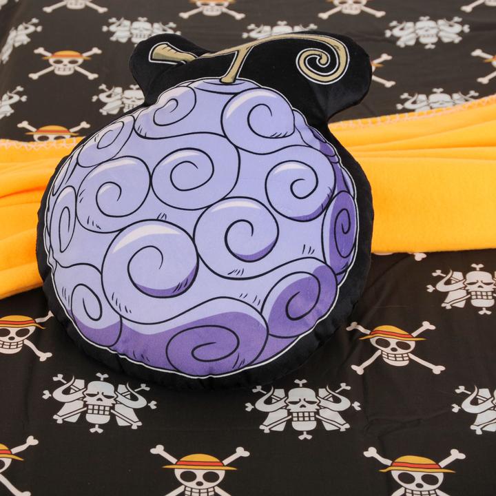 Image du produit Herding One Piece oreiller Gomu Gomu no Mi 45 cm (35 x 32 cm)