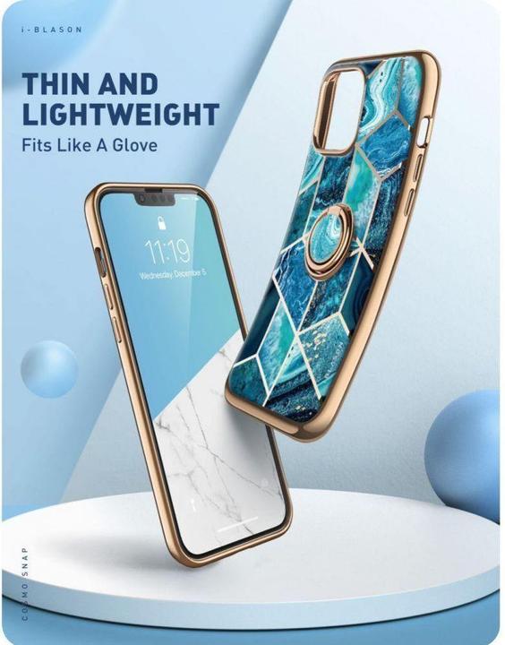 Image du produit Supcase Étui IBLSN Cosmo Snap Apple iPhone 13 Pro Bleu océan (Apple iPhone 13 Pro)