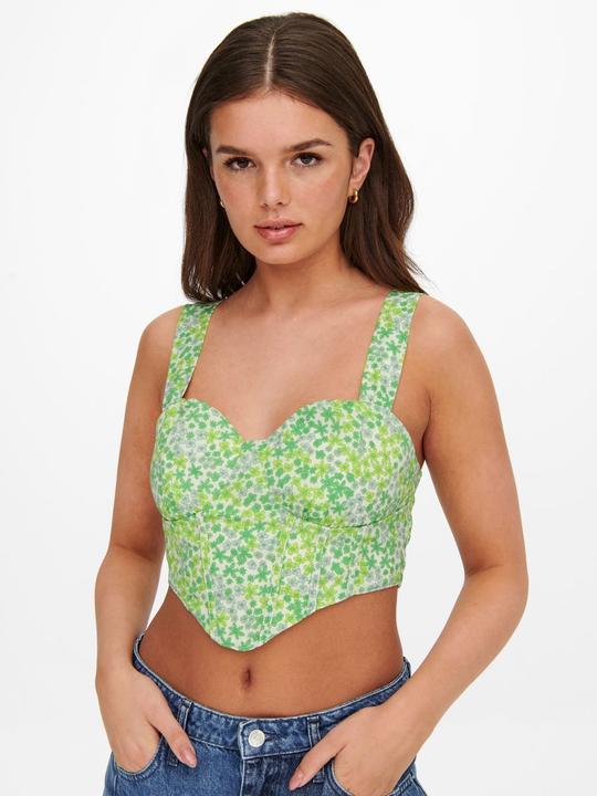 Actual product image Only Patterned corset top (XL)