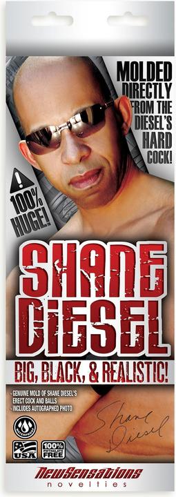 Actual product image NS Novelties Shane diesel dildo