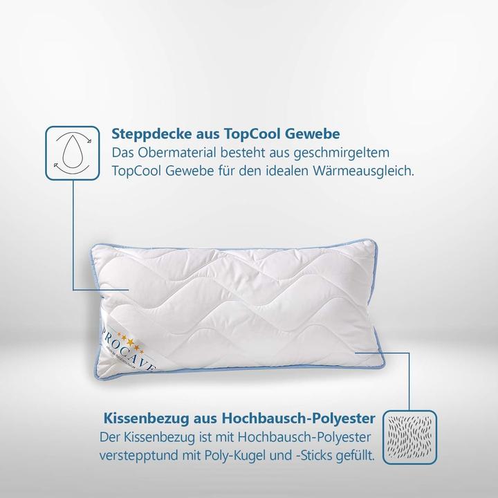 Produktbild Mara Vital PROCAVE TopCool Kopfkissen (60 x 90 cm)