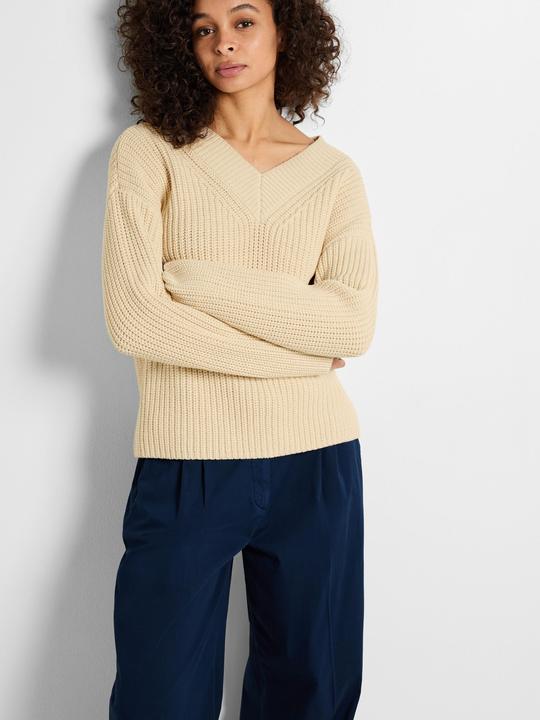 Actual product image Selected Femme V-neck knit jumper (XL)