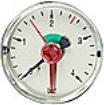 Produktbild Erik Faergemann Manometer Ø50 - 1/4" (bag), 0-4 bar og m/stilleviser