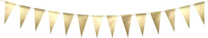 Produktbild Partydeco Wimpel, gold, 2,15 Meter