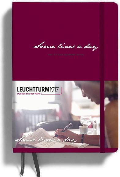 Actual product image Leuchtturm1917 5-Yearbook (A5, Lined, Hardcover)