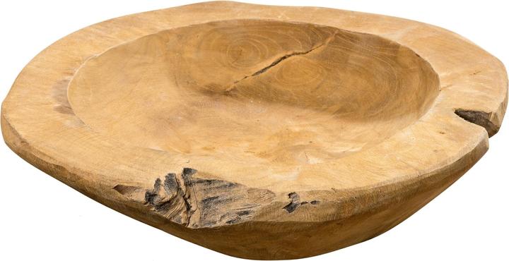 Boltze Home Deko Schalen Teak (9 x 31 x 31 cm)