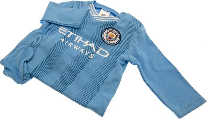 Actual product image Manchester City FC Baby 2023/2024 Sleepsuit (62)