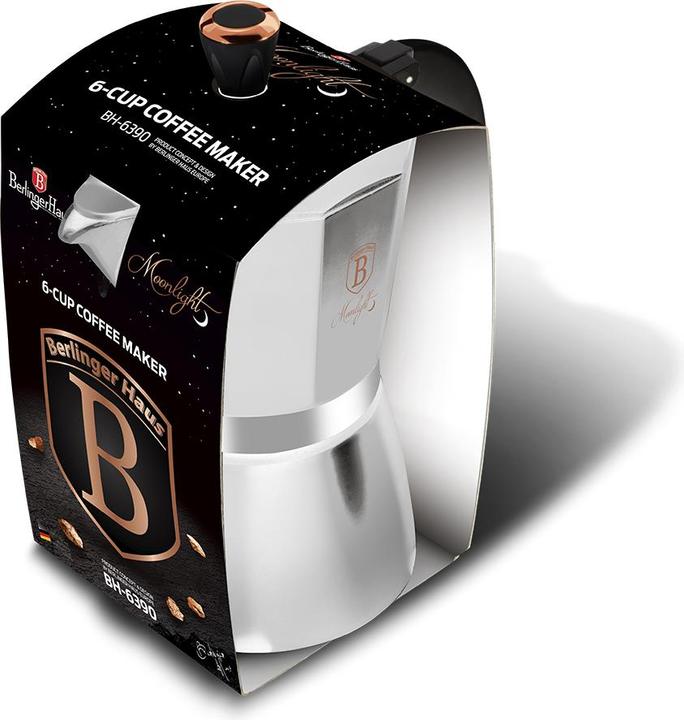 Actual product image BerlingerHaus Coffee maker 6 cups - Grey (BH/6390) (6 T.)