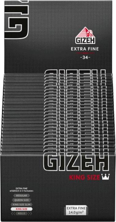 Papiers KingSize Box 50 x 34pcs