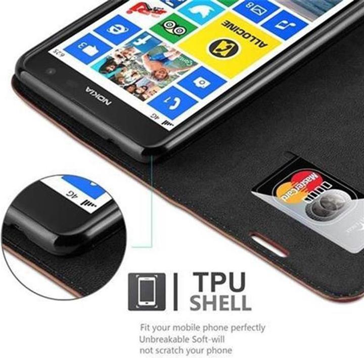Actual product image Cadorabo Book Invisible Magnet Cover (Nokia Lumia 625)