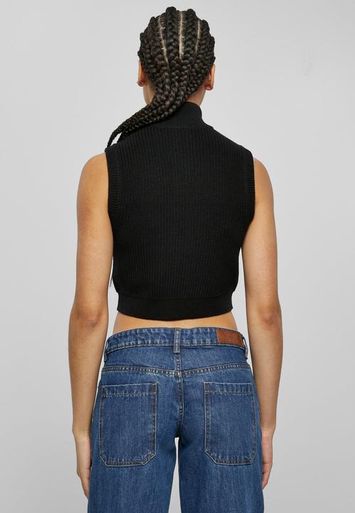 Actual product image Urban Classics Ladies Short Knit Vest (S)