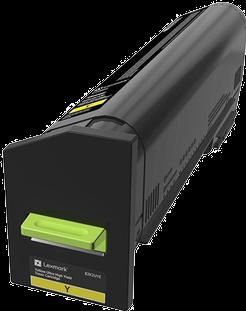 Image du produit Lexmark CORPORATE TONER CARTR YELLOW 82K2UYE 55K PAGES UC F/CX860 MSD NS SUPL (Y)