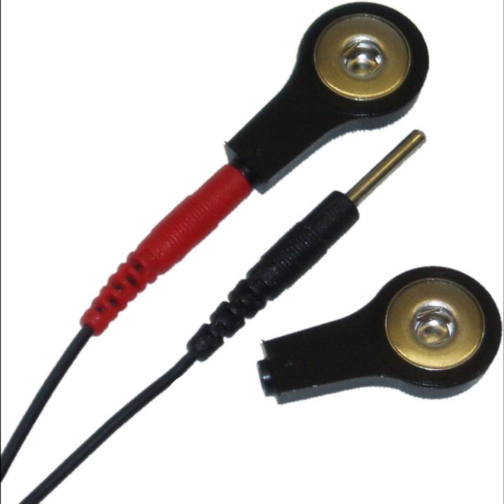 ElectraStim 2mm Pin to 4mm Press Snap Adapter Kit