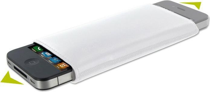Image du produit Artwizz Pochette en cuir TwoMove pour iPhone 4/4S Blanc (Apple iPhone 4, Apple iPhone 4s)