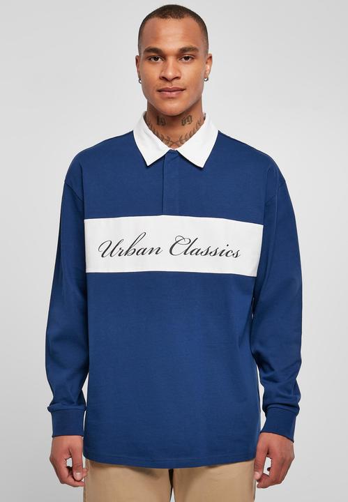 Actual product image Urban Classics Oversized Rugby Long Sleeve - 19455 (L)