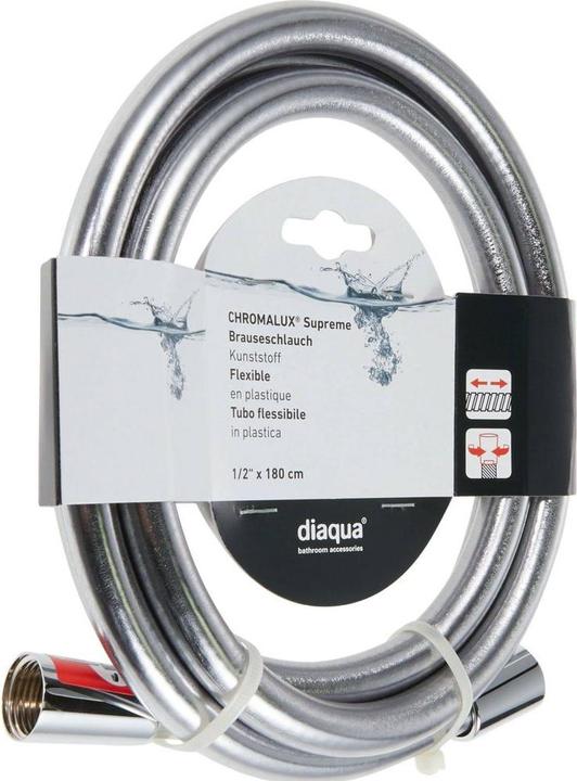 Image du produit Diaqua Tuyau de douche Chromalux 1/2 (180 cm)