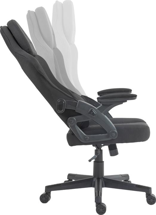 Productafbeelding Deltaco DC130 gamestoel Zacht Geweven Mesh, zwart