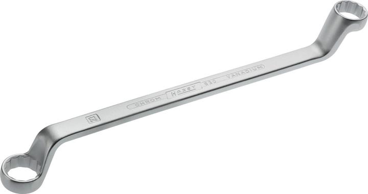 Actual product image HAZET Double box-end wrench 630-21X23 ∙ Outside 12-point profile ∙ 21 x 23 mm (21 mm, 23 mm)